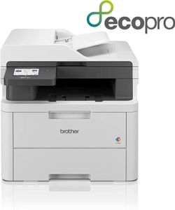Brother MFC-L3740CDWE EcoPro- Kompaktes 4-in-1 Farb-LED Multifunktionsgerät mit WLAN/LAN, ADF und Duplexdruck