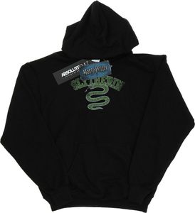 Harry Potter - "Slytherin" Kapuzenpullover für Damen BI3300 (XL) (Schwarz)
