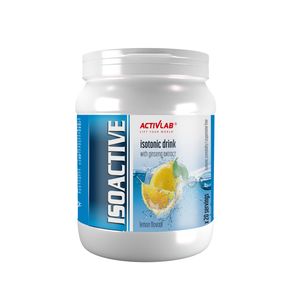 Activlab ISOACTIVE Isotonic Drink 630g, optimale Zusammensetzung aus Elektrolyten, Mineralstoffen, Kohlenhydraten und B-Vitaminen - Zitrone