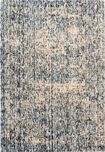 Kayoom - Kurzflor Teppich Puerto 125 Blau / Beige Grösse: 240cm x 320cm