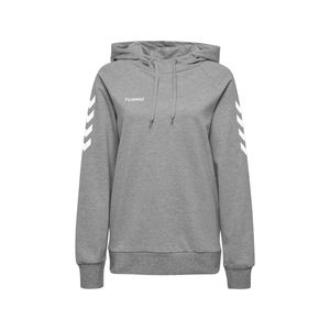 hummel GO Baumwoll Hoodie Damen grey melange XL