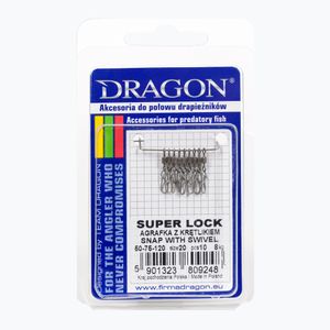 Dragon Super Lock 10-teilige silberne  Sicherheitsnadeln PDF-50-75-120