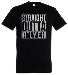 Urban Backwoods Straight Outta R'yleh T-Shirt, Größe:5XL