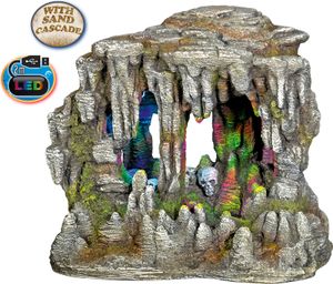 Nobby Aqua Ornaments "HÖHLE" mit LED 22,5 x 14,7 x 21 cm