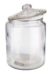 APS Vorratsglas Classic  Hochwertiger Glasbehälter zur Aufbewahrung mit 6,0 Liter Fassungsvermögen  Ihre Ware bleibt frisch durch den Glasdeckel mit Dichtung, Aufbewahrungsbehälter