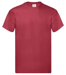 Herren T-Shirt Original-T - Brick Rot, 3XL