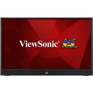 ViewSonic VA1655 - LED-Monitor - 40.6 cm (16") - tragbar - 1920 x 1080 Full HD (1080p) @ 60 Hz - IPS - 250 cd/m² - 800:1 - 7 ms - Mini HDMI - USB-C - Lautsprecher - Neu