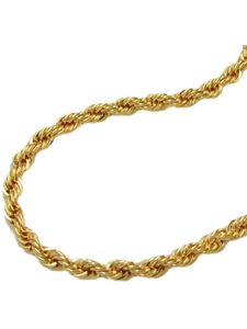 Kette 2mm Kordelkette 9Kt GOLD 42cm gold 2mm