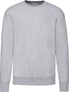 Fruit of the Loom 62-156-0 | Herren New Lightweight Set-In Sweat / Belcoro® Garn - Farbe: Heather Grey - Größe: M Fruit of the Loom 62-156-0 | Herren New Lightweight Set-In Sweat / Belcoro® Garn - Farbe: Heather Grey - Größe: M