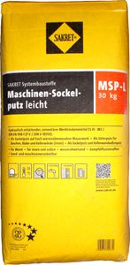 30kg Sakret Maschinen-Sockelputz leicht MSP-L
