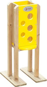 Classic World Sandmühle aus Holz mit Löchern