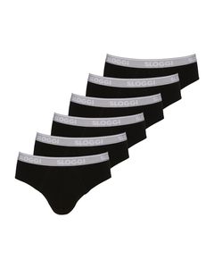Sloggi Herren Slips - Hipster GO ABC, Baumwolle, 6er Pack Schwarz XL Sloggi Herren Slips - Hipster GO ABC, Baumwolle, 6er Pack Schwarz XL
