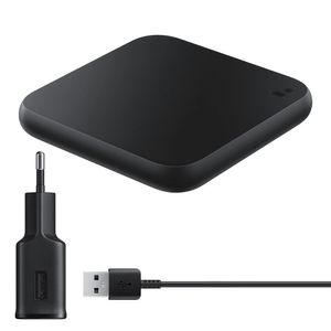 Samsung Wireless Charger Pad schwarz mit Travel Adapter