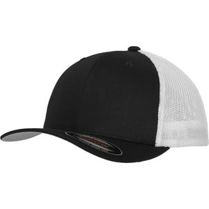 Urban Classics Flexfit Mesh Trucker 2-Tone Cap Trucker Basecap Mit Netz, Größe: L/Xl; Farbe: Black/White