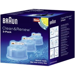 Braun CCR3 Reinigungskartusche 3er-Pack