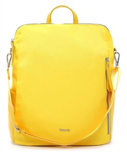 Tamaris Damen Rucksack Cityrucksack Neon Umhängeriemen Textil Larissa 32290, Farbe:Gelb