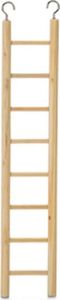 Beeztees Leiter - Vogelspielzeug - 8 Sprossen - Holz - 36 cm