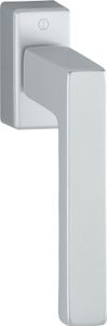 Hoppe DK-Fenstergriff, Toulon 0737/US947, mit eckiger Rosette, VK7x32-42, F1 elo