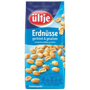 Ültje Erdnüsse geröstet und gesalzen knackige grosse Erdnüsse 450g