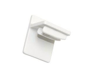 Gardinia Plissee-Klebeträger Concept, Kunststoff, weiß 2,7 x 3,5 weiß