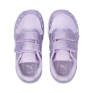 Puma Cabana Racer Glitz Inf Infant Kinder Baby Schuhe Sneaker, Größe:EUR 23 / UK 6 / 14.5 cm, Farbe:Lila (Light Lavender)