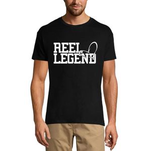 Herren Grafik T-Shirt Reel Legende - Retro lustiger Fischer – Reel Legend - Retro Funny Fisherman – Öko-Verantwortlich Vintage Jahrgang Kurzarm
