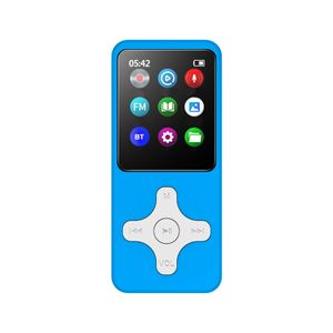 64GB MP3 Player Bluetooth 4.0 mit Lautsprecher MP4 ▏HiFi-Wiedergabe ▏FM-Radio ▏Diktiergerät ▏E-Book Reader ▏Englisch Deutsch ▏Farbe: Blau & Weiss