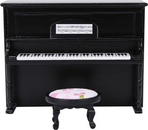 Puppenhauszubehör, Mini-Klavier, Puppenhaus-Klavier, Puppenhaus-Mini-Klavier, Mini-Klavier Spielzeug