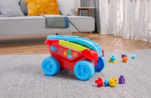 Mega Bloks Bausteinwagen bunt (25 Teile). FVJ47