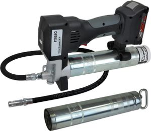 Akku-Fettpresse 18V Li-Ion für Lube-Shuttle® und 400g Pull-Off-Kartuschen ACCU-GREASER Premium MATO