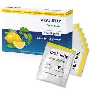 Oral Jelly | doplněk stravy s ginkgo bilobou, muira puama a kořenem maca | pro muže | 7 sáčků po 10 ml 1x