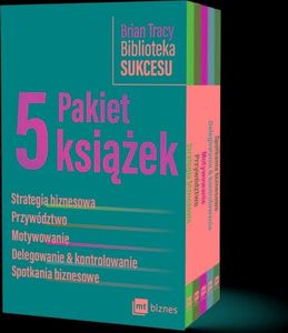 Knižnica úspechu Briana Tracyho - Balík A. Balíček 5 kníh: Obchodná stratégia, Vedenie, Motivovanie, Delegovanie a kontrola, Obchodné stretnutia