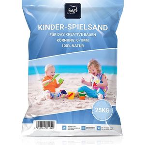 Best for Garden 25kg Spielsand Quarzsand für Sandboxen Sandkasten Dekosand-400kg