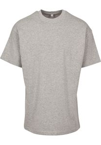 Premium Combed Jersey T-Shirt, Oversize geschnitten - Farbe: Heather Grey - Größe: M