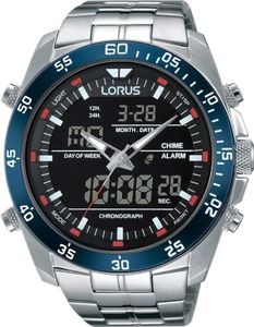Lorus RW623AX5 Analog-Digital Alarm Chronograph Herrenuhr 46mm 10ATM Lorus RW623AX5 Analog-Digital Alarm Chronograph Herrenuhr 46mm 10ATM