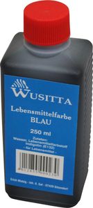 Wutzig Lebensmittelfarbe Blau 250ml