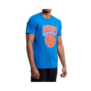 Mitchell und Ness T-Shirt Nba Team Logo Tee New York Knicks BMTRINTL1051NYKROYA