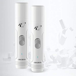 2 Sets Haustier Krallenschleifer Premium Nagelmaschine Nagelschleifer, 3 Schleif Ports,Wiederaufladbare Nageltrimmer für Hund und Katze, Diamantschleifscheibe, Geräuscharm, USB-Anschluss