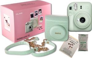 Fujifilm Instax Mini 12 - Mintgrün Bundle