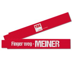 Reguła metra 2 mtr. palce wyłączone - MEINER