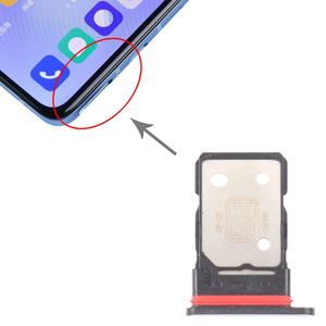 Für OnePlus 9 SIM + SIM Karten Card Tray Halter Adapter Schwarz Ersatz Reparatur