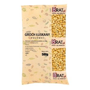 Polovice lúpaného hrachu 500g Brat.pl