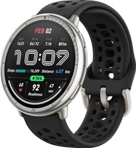 AMAZFIT SMARTWATCH ACTIVE 2 ROUND 1,32', 5ATM, senzor, černý sportovní silikonový náramek AMAZFIT SMARTWATCH ACTIVE 2 ROUND 1,32', 5ATM, senzor, černý sportovní silikonový náramek