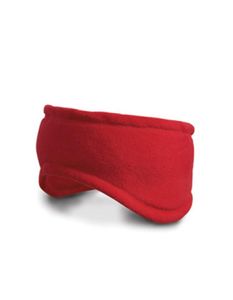 Fleece Headband - Farbe: Red - Größe: S
