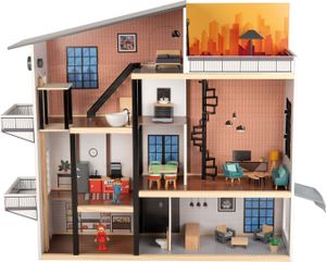 Kidland Puppenhaus großes XXL Set Kidland Puppenhaus großes XXL Set