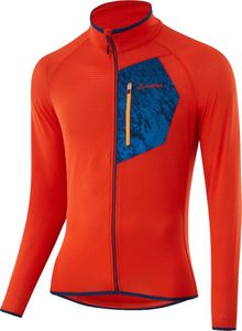 Löffler Outdoorweste Herren Polyester Orange/Blau Größe 46