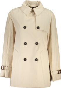 TOMMY HILFIGER WOMEN-TRENCHCOAT BEIGE : Kolor - Beżowy, Rozmiar - 34 Rozmiar: 34 Kolor: Beżowy