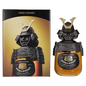 Nikka Gold & Gold Samurai Whisky 43% Vol. 0,7l in Geschenkbox
