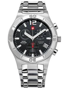 Pánské náramkové hodinky Swiss Military, chronograf, 20072ST-1M - SM34015.01