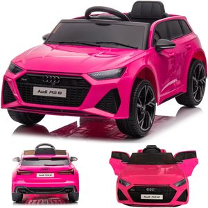 AUDI RS6 quattro Kinderauto Kinder Elektroauto mit Fernbedienung mp3 und mehr -Pink-